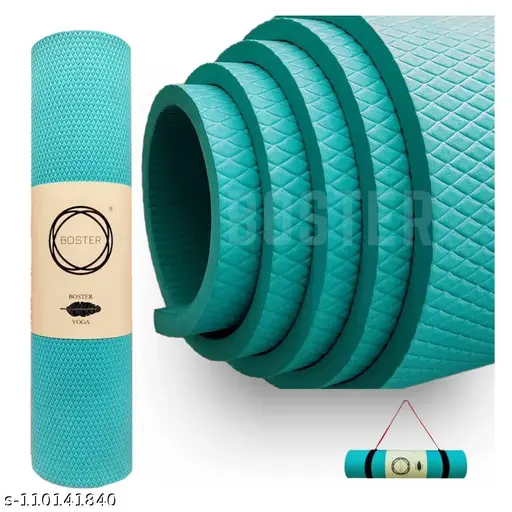 A3S Premium Yoga Mat for Women and Men with Carrying Strap Extra Thick & Large 6 feet Excercise Mat for Workout Yoga Fitness Home Gym and Meditation,...