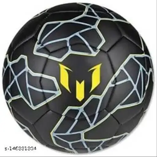 BLACK MESSI 3 PLY FOOTBALL SIZE 5