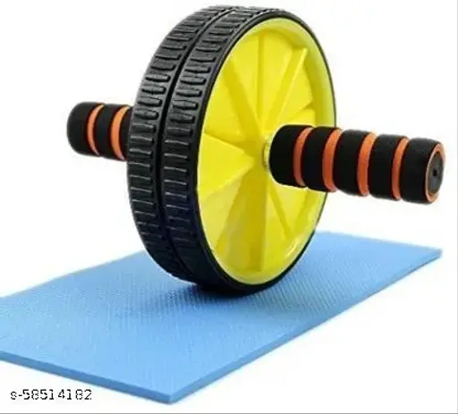 VATSMART Abdominal Double Wheel Ab Roller Gym For Exercise Fitness Equipment Workout Ab Exerciser