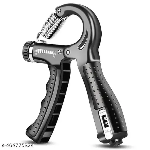 KHARGADHAM Adjustable Hand Grip with Smart Counter Hand/Power Gripper for Home & Gym Workouts (5KG -60KG) Perfect for Finger & Forearm Hand Exercises & Strength Building For Men & Women