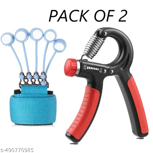 Finger Stretcher, Finger And Hand Gripper 5 TO 60Kg Fitness Accessory Kit